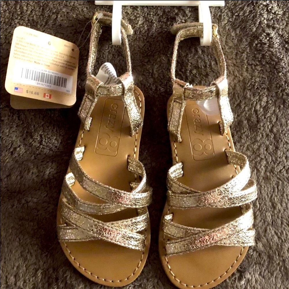 Crazy 8 toddler dress sandals